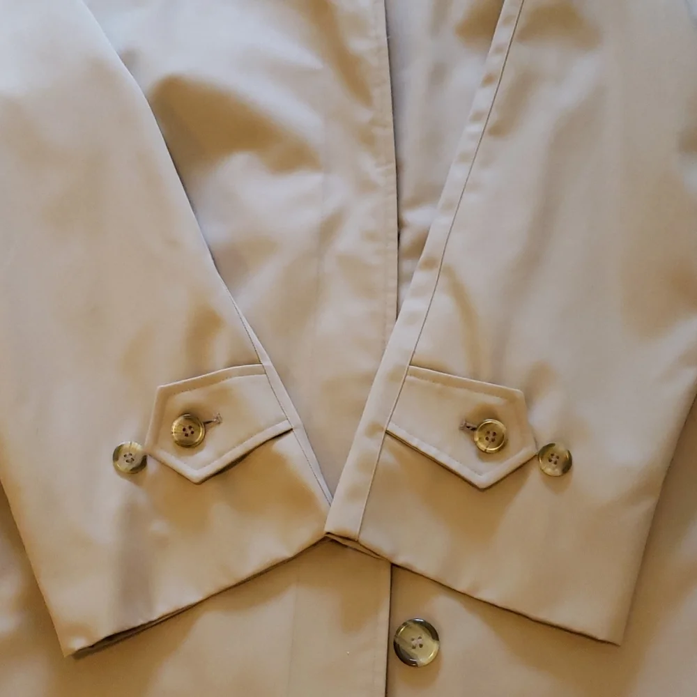 BURBERRY NOVA CHECK LINED REMOVABLE WOOL LINER CAR COAT TRENCH COAT - Picture 13 of 14